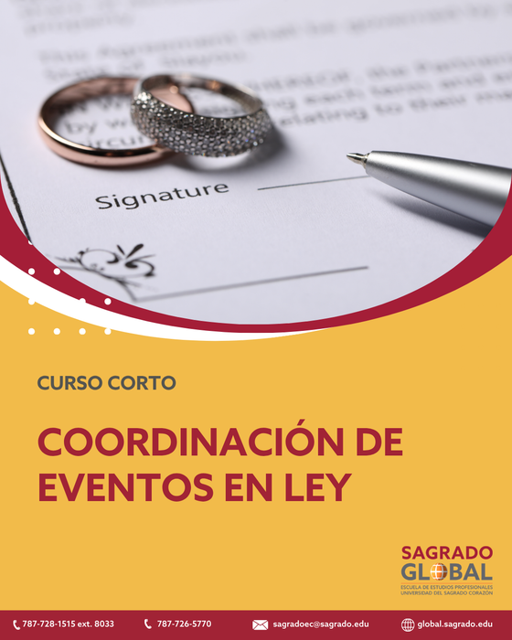 Coordinación de Eventos en Ley