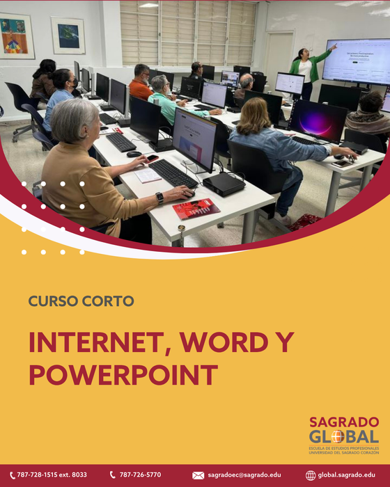 Internet, Word y PowerPoint